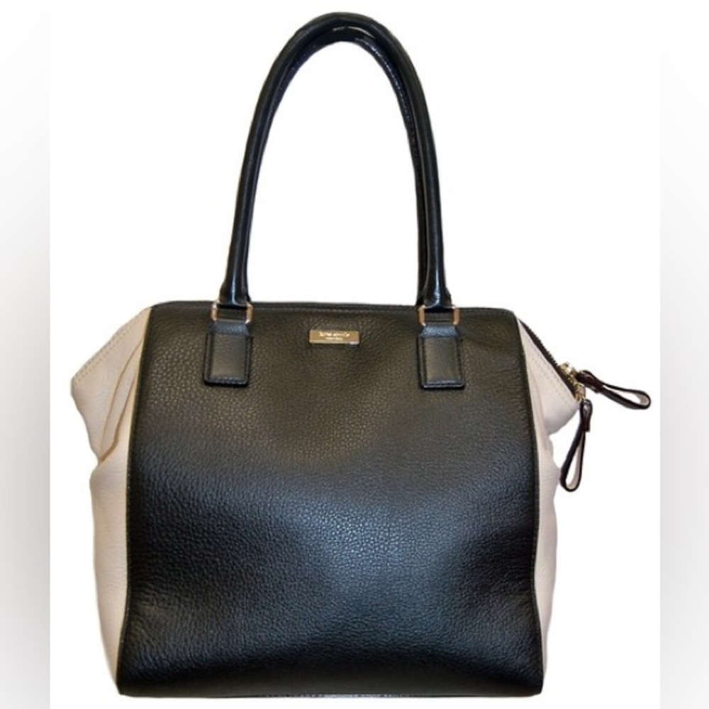 Kate Spade Two Tone Pebble Leather Tote